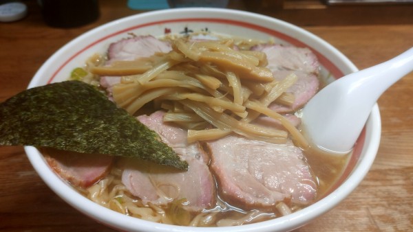 「焼豚麺・大盛・メンマ・炙り焼豚丼 ￥1,630」@青竹平打ち中華そば 麺壱吉兆の写真