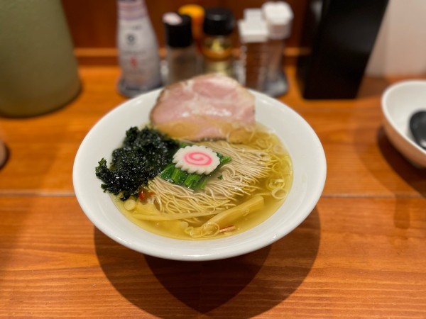 「塩そば（細麺）」@麺屋 真心の写真