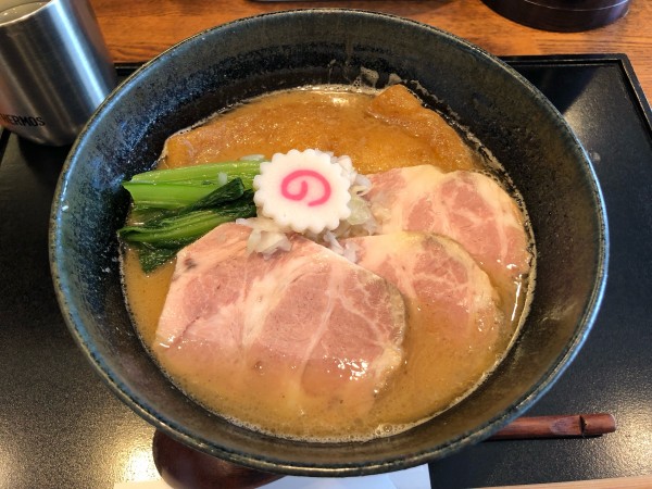 「濃厚中華蕎麦+チャーシュー(2枚)」@中華蕎麦 きつねの写真