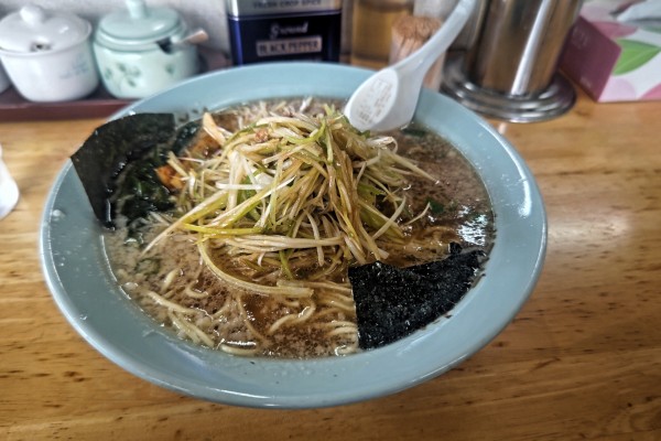 「ネギラーメン」@ラーメンショップ 越河店の写真