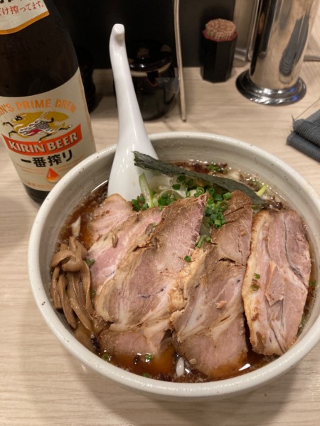 「ネギちゃーしゅーめん、並」@らーめん はな火屋の写真