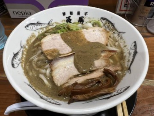 「ごくにぼMAX」@長尾中華そば 東京神田店の写真