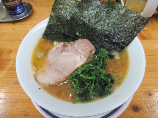 「ラーメン（並）（880円）」@横浜家系ラーメン 武蔵境つばさ家の写真