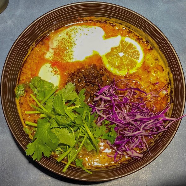 「地鶏の味玉雷SOBA ¥1,550」@うずとかみなりの写真