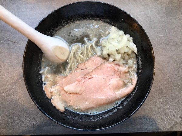 「純煮干蕎麦　900円」@丿貫札幌の写真