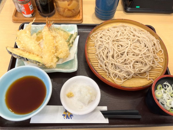 「天ぷらそば」@天丼てんや 海浜幕張店 海浜幕張店の写真