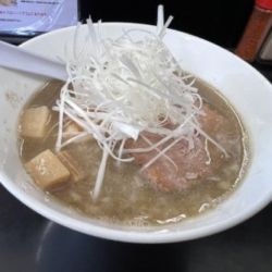 煮干中華そばHARD(裏)