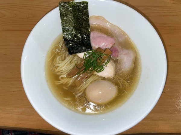 「味玉潮そば(¥1,050)」@麺屋BISQの写真