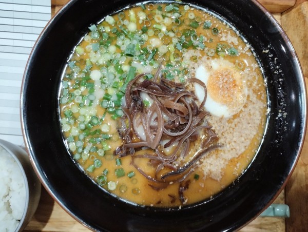 「博多らーめん」@博多ラーメン かっぱ亭の写真