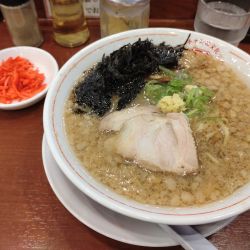 背脂生姜ラーメン