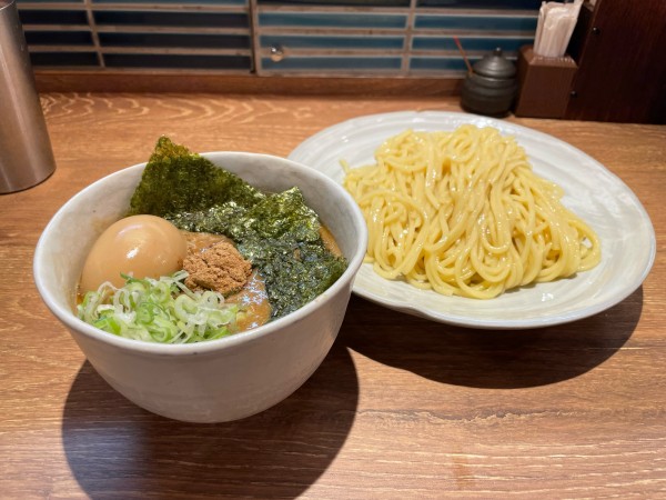 「得製つけめん 大盛」@風雲児 吉祥寺店の写真