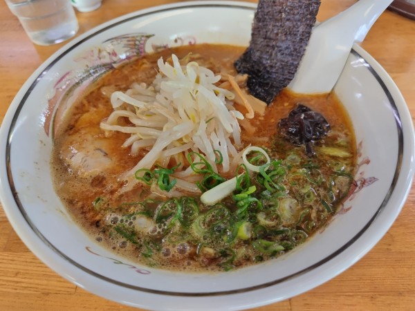 「ニンニクラーメン」@ハルピンラーメン 本店の写真