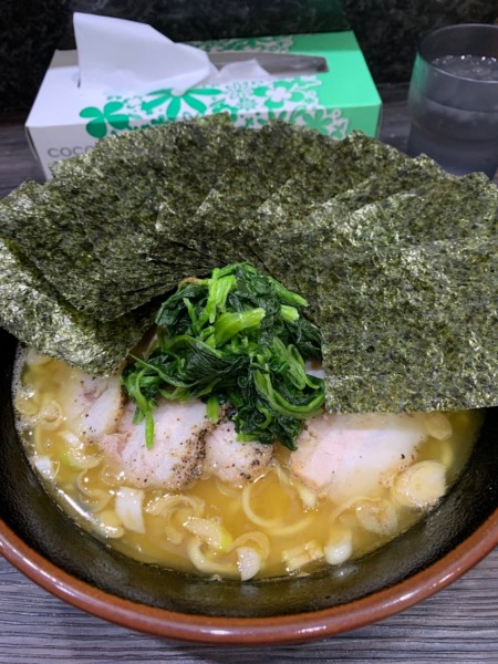 「醤油ラーメン中盛り」@究極汁麺 はねだ家の写真