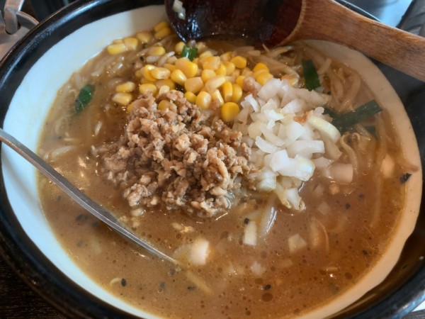 「味噌ラーメン」@味噌ラーメン専門店 日月堂 ビーンズ戸田店の写真