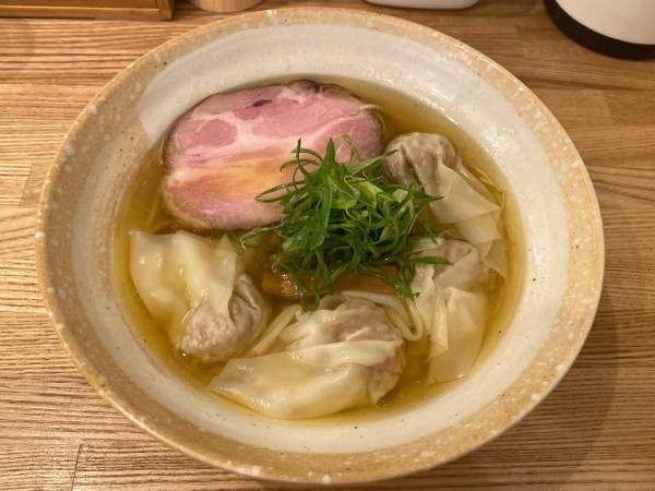 「肉ワンタン麺（白）1,100円」@DURAMENTEIの写真