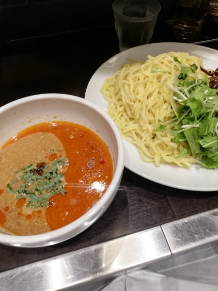 「【限定】担担つけ麺」@四川担担麺 阿吽 キッテグランシェ店の写真