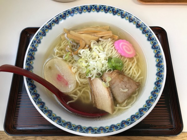 「塩らーめん　700円」@元祖室蘭ラーメン 清洋軒の写真