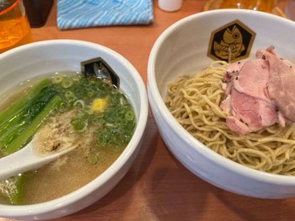 「真鯛つけ麺」@真鯛らーめん 麺魚 新橋店の写真