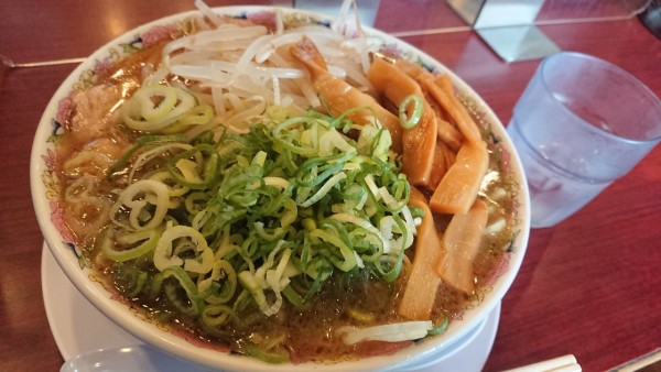 「メンマラーメン（950円）」@本家第一旭 たかばし本店の写真