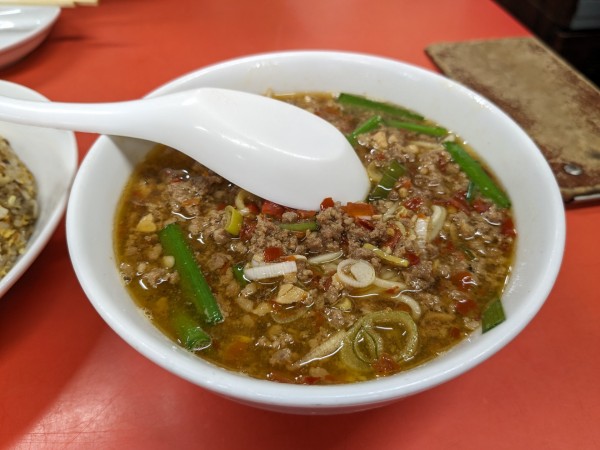 「台湾ラーメン 770円」@味仙 JR名古屋駅店の写真