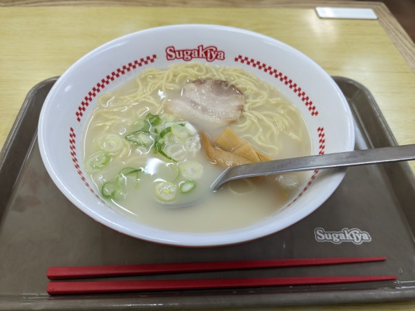 「ラーメン 390円」@スガキヤ ニュー栄B2店の写真