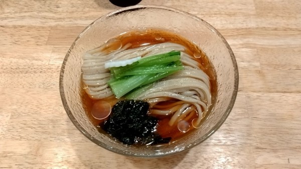 「冷やしかけそば_1000円」@だしと麺 遊泳の写真