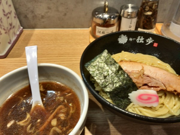 「つけそば(醤油)」@麺や独歩 昭島本店の写真