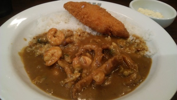 「海の幸カレー 911円＋ライス250g ▲26円＋･･･」@カレーハウスCoCo壱番屋 文京区春日駅前店の写真
