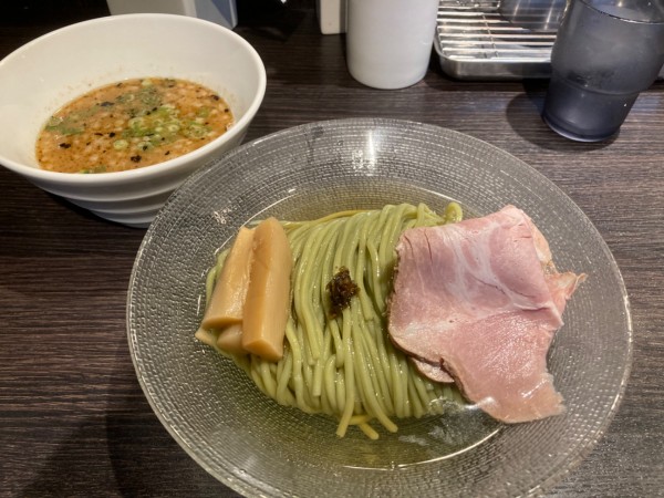 「七種節の昆布水つけ麺(太麺)900円」@中華そば 十目一八食堂の写真