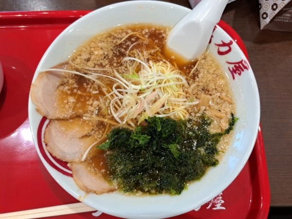「アゴ煮干ラーメン」@ラーメン魁力屋 イオンモール水戸内原店の写真