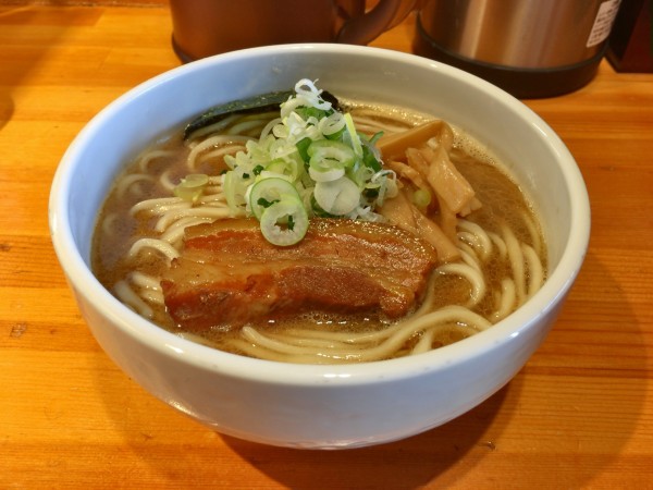 「ら～麺(大 麺200g) 800円」@つけ麺 燕武の写真