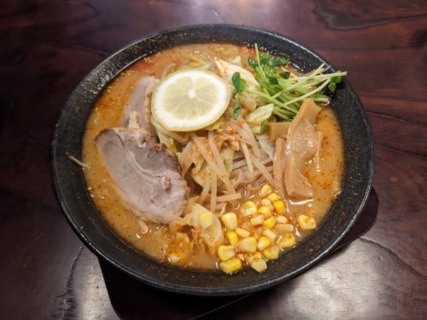 「空っ風辛みそらーめん　840円」@めん処 だいとうえんの写真