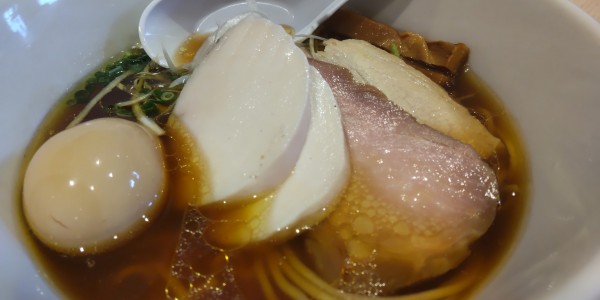 「特製（醤油）芳醇香味そば」@麺屋 一燈の写真