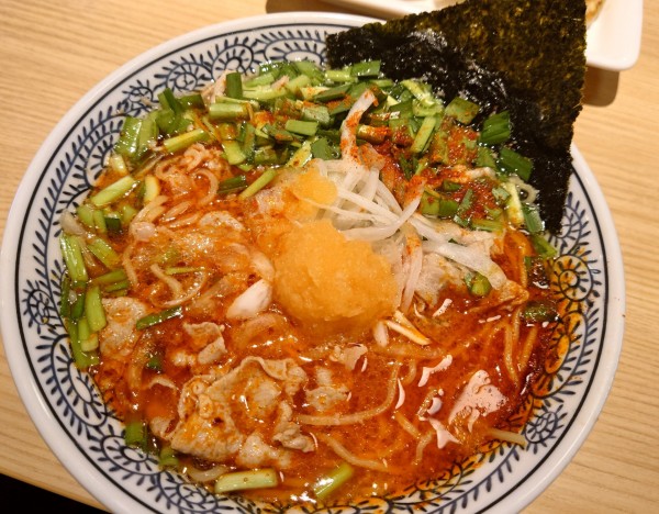 「辛肉そば」@丸源ラーメン  広島五日市店の写真