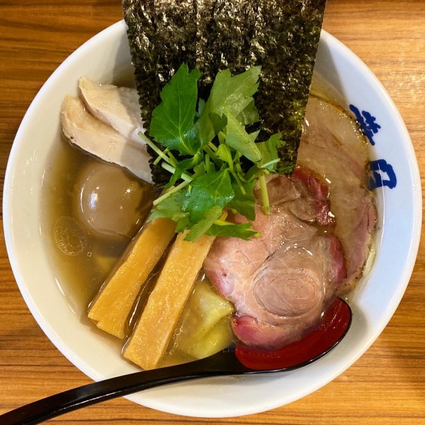 「汐特ワンタン麺 ¥1,450」@らぁめん 葉月の写真