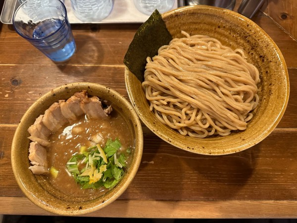 「ベジポタ肉増しつけ麺」@ベジポタつけ麺 えん寺の写真