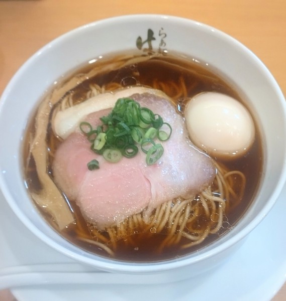 「らぁ麺 醤油+味玉+替え玉」@らぁ麺 はやし田 錦糸町店の写真