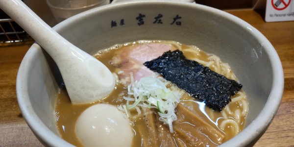 「味玉ラーメン」@麺屋吉左右の写真
