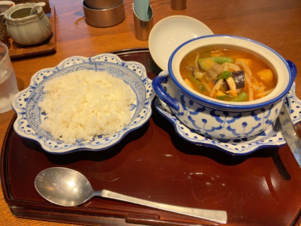 「森のカレー(鶏)　1550円」@メナムのほとり 神保町本店の写真