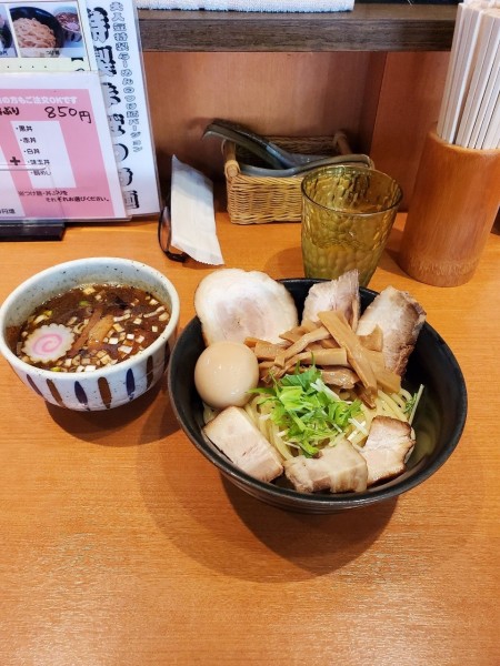 「つけ麺全部のせ@980」@響き屋の写真