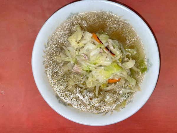 「タンメン(¥650) 餃子(¥450)」@一番の写真