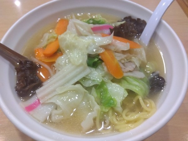 「（おすすめ限定）熊谷タンメンしお熊¥1180」@スミレ食堂の写真