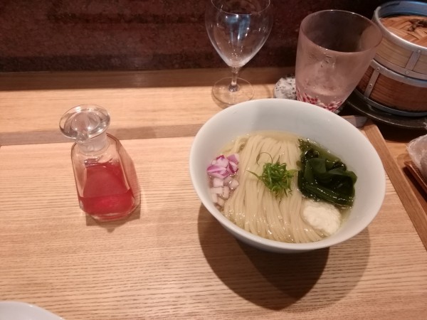 「おかわり濃密出汁かけ冷やし(塩)」@中華蕎麦 とみ田の写真