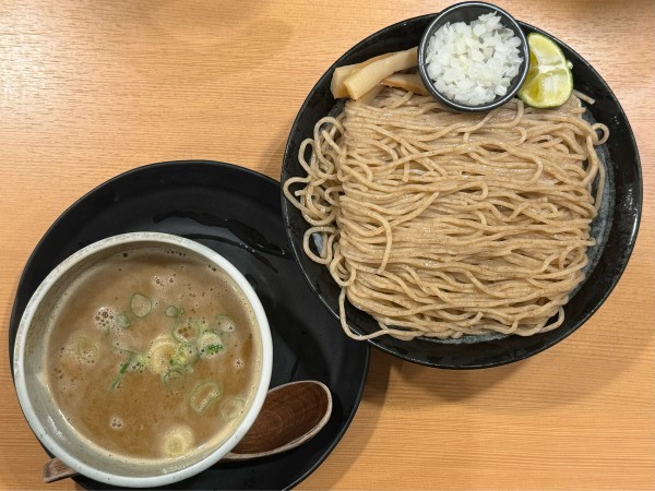 「つけ麺(鶏魚介)大盛」@麺匠たか松 京都駅ビル拉麺小路店の写真