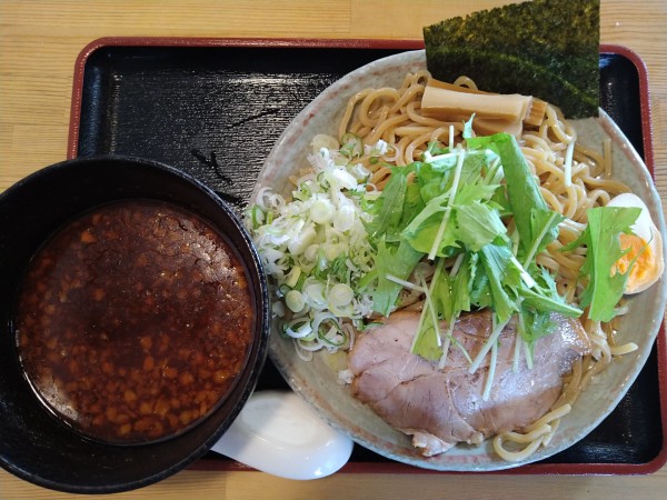 「辛つけめん（激辛）」@めん処 酒家 咲はるの写真