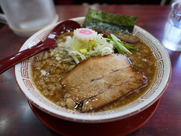 「こってり煮干し中華そば」@亀有中華そば 水しまの写真