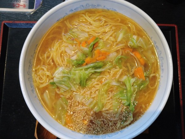 「みそラーメン（ビックサイズ）」@食事処 あづまの写真