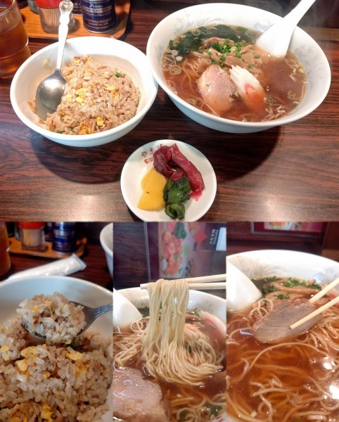 「『半炒飯とラーメン(¥900)』」@中華料理 や志満の写真