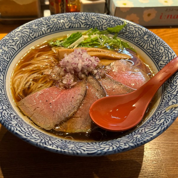 「限定 しじみ醤油ラーメン」@つけ麺 R&Bの写真