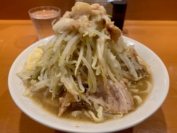 「豚麺(300g  豚2枚)950円」@麺屋 長次郎の写真